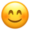 Emoji with a smiling face